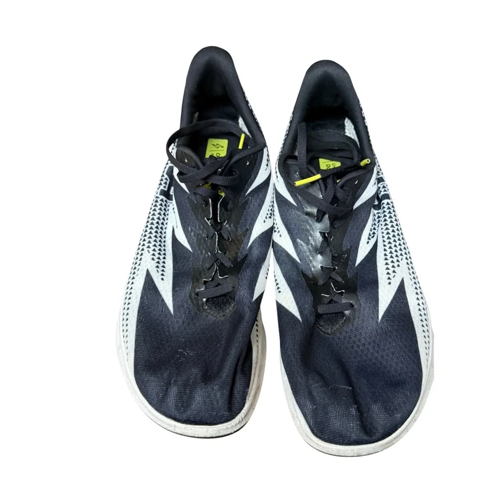Hoka Men's Crescendo MD Black White Track Field Racing Spikes Size 13